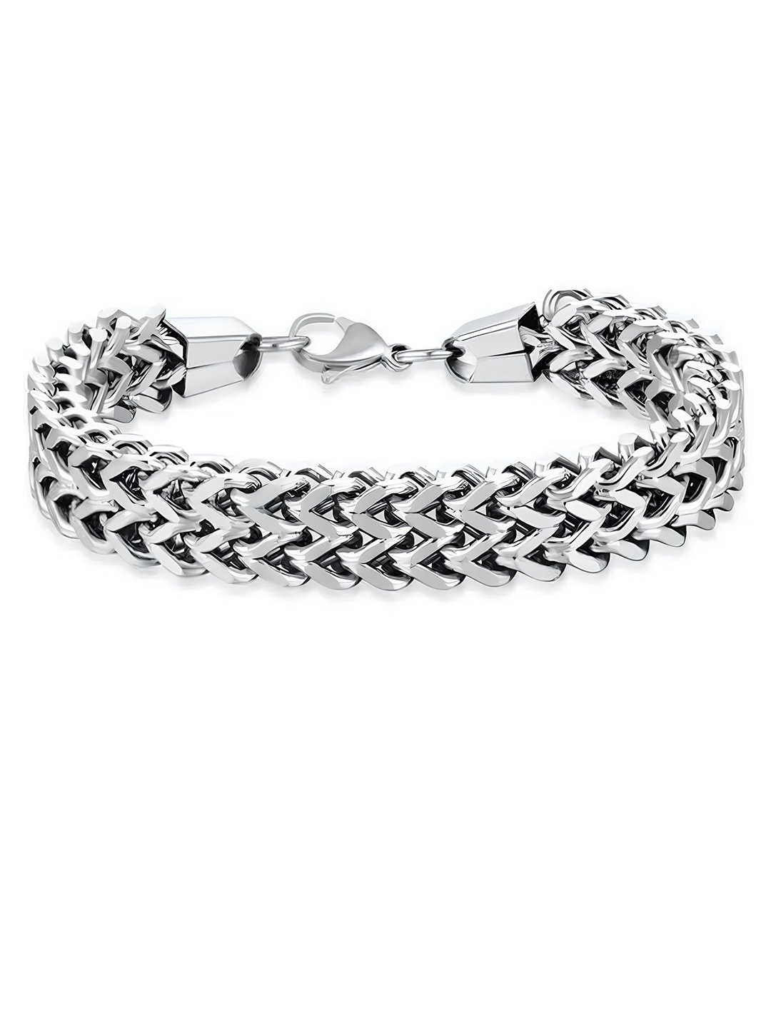 

KARISHMA KREATIONS Unisex Silver-Plated Multistrand Bracelet