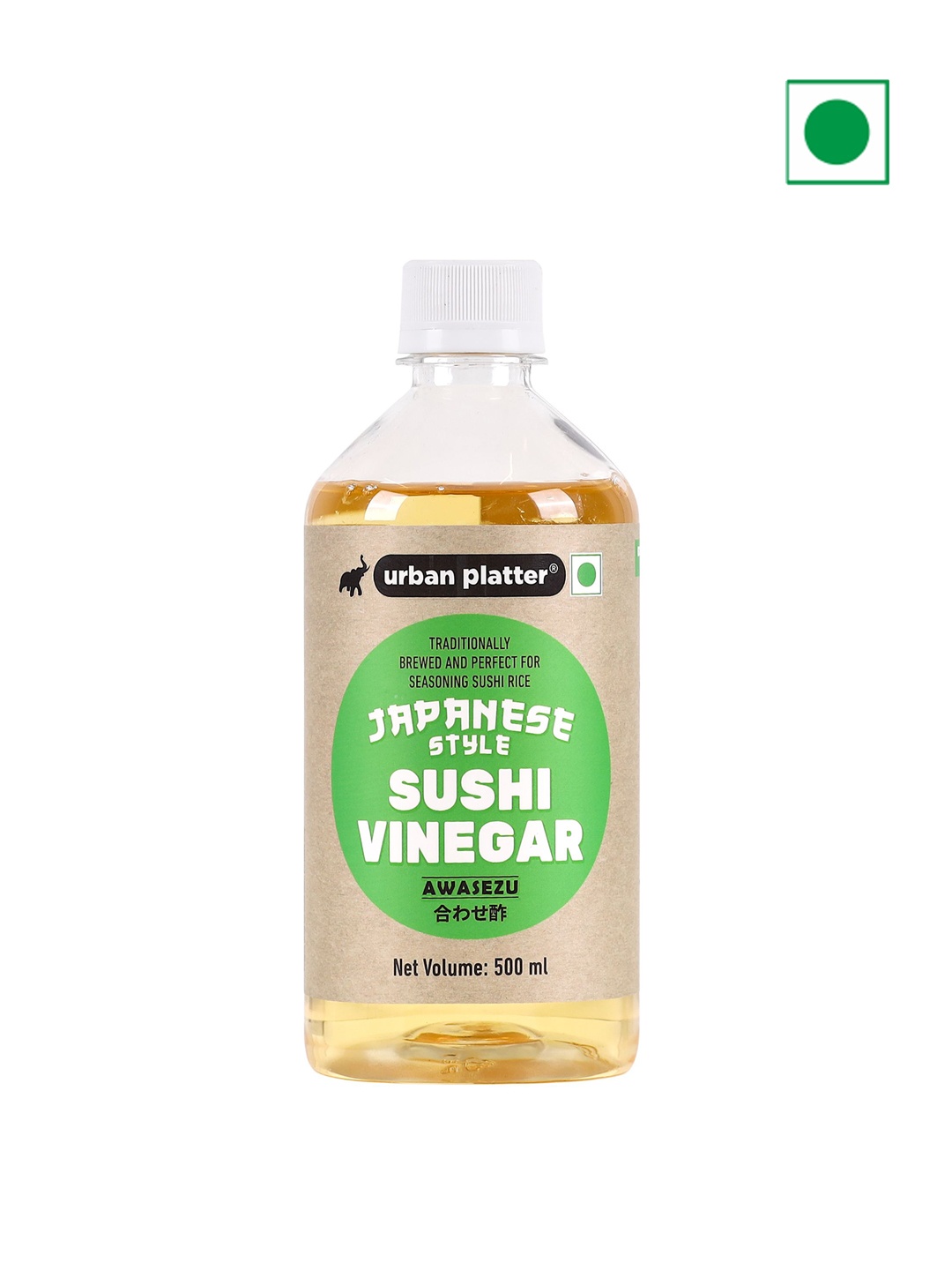 

URBAN PLATTER Japanese Style Sushi Vinegar - 500 ml, Transparent