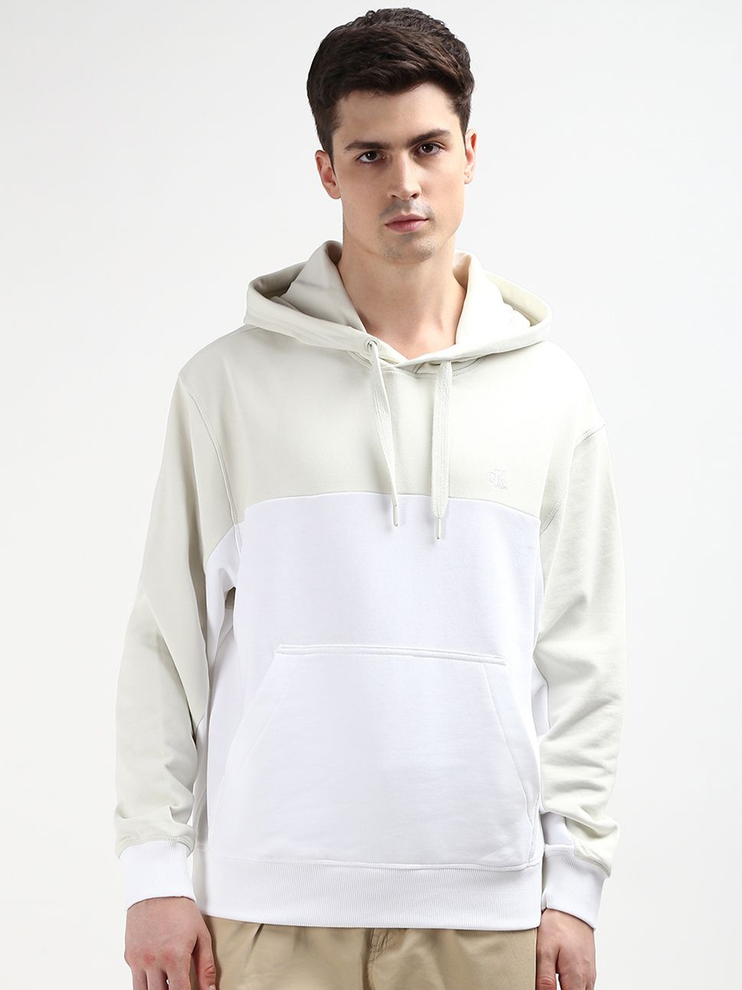 

Calvin Klein Men Cotton Solid Sweatshirt, White