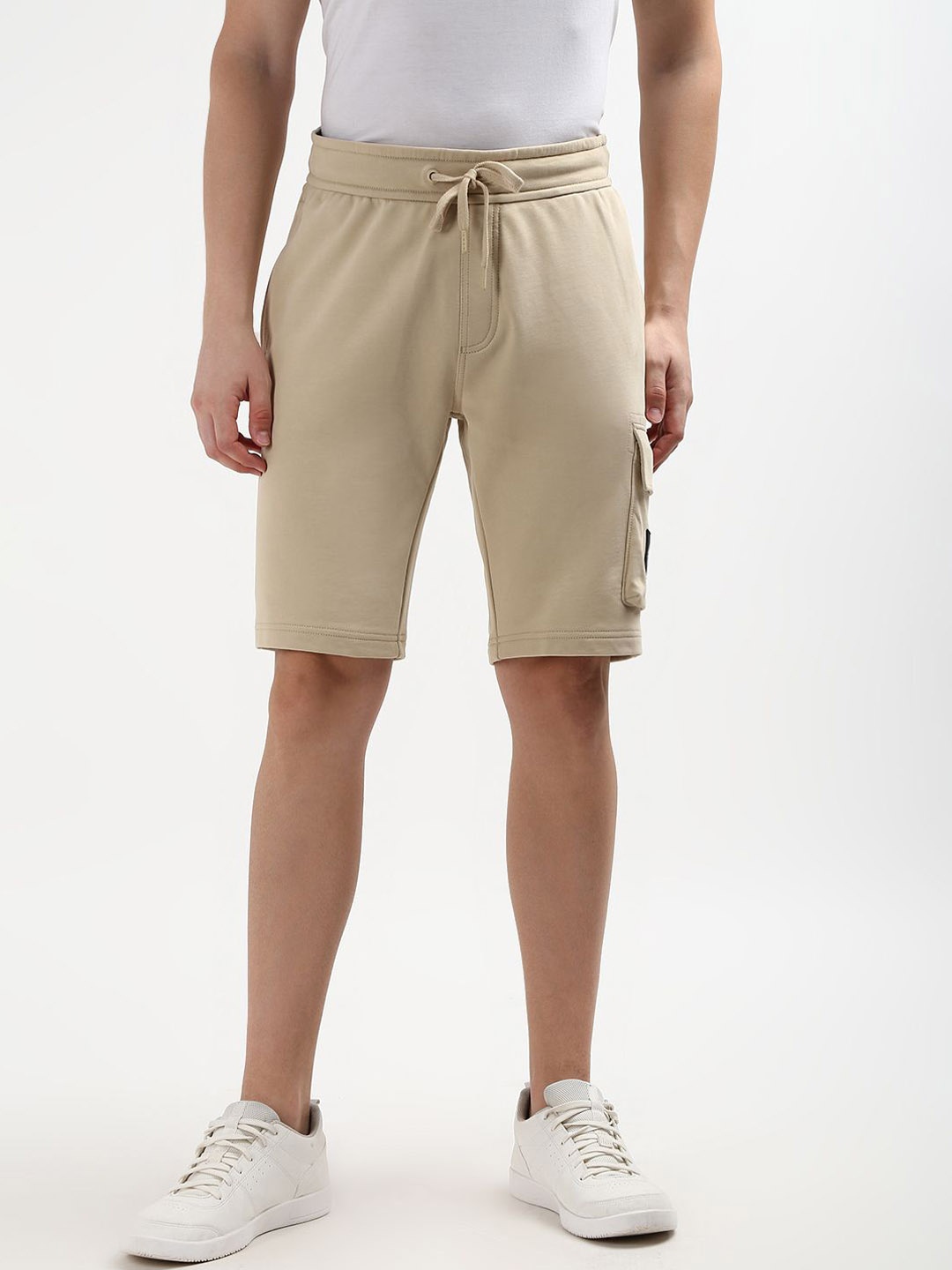 

Calvin Klein Men Mid-Rise Shorts, Khaki