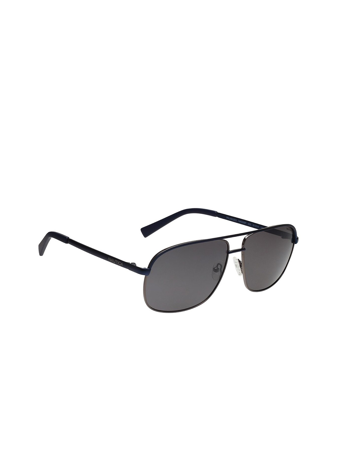 

Nautica Men Square Sunglasses with Polarised and UV Protected Lens Nautica 4620P 420 61 S, Grey