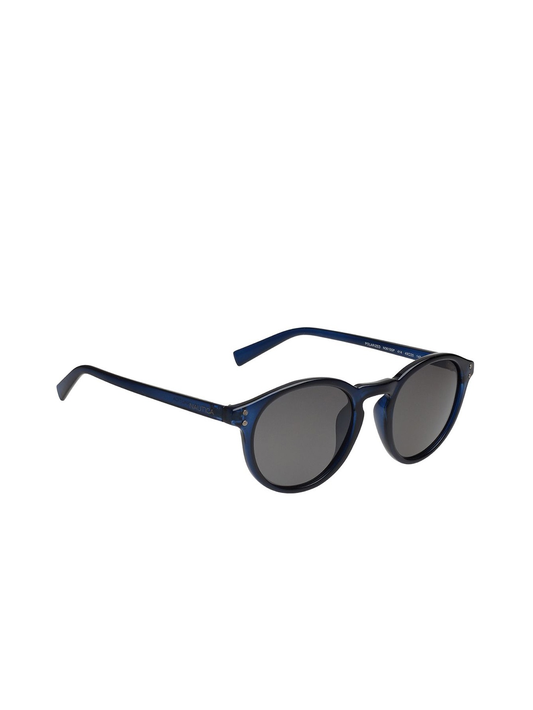 

Nautica Unisex Round Sunglasses with Polarised & UV Protected Lens Nautica 3615P 414 49 S, Grey