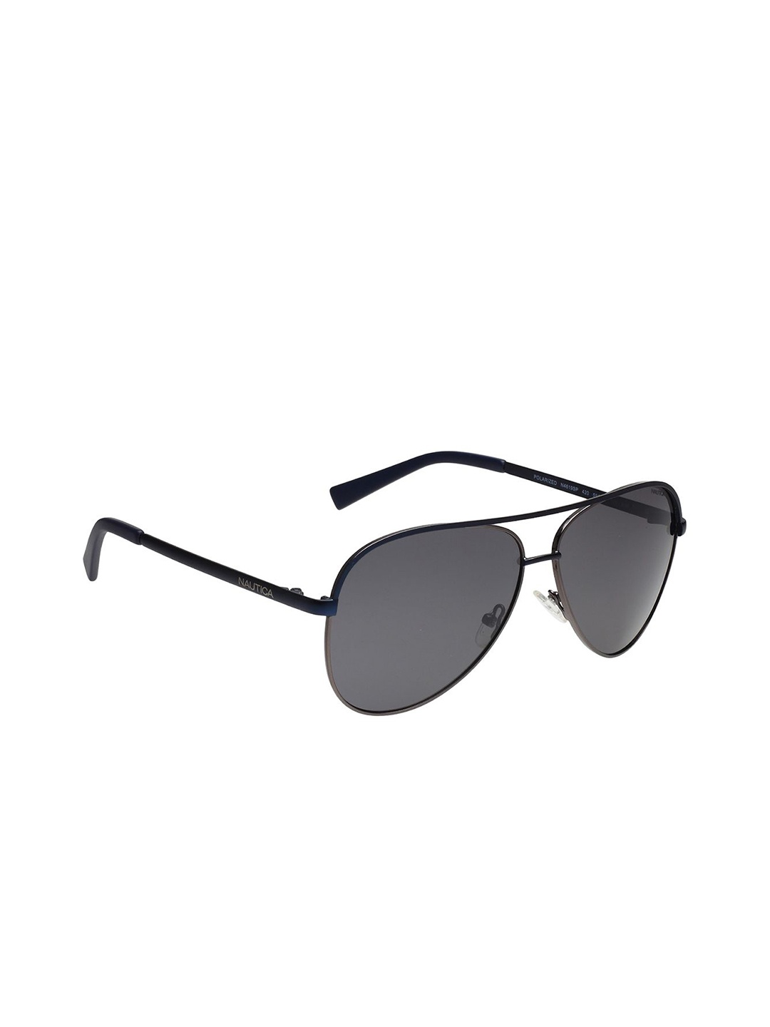 

Nautica Men Aviator Sunglasses with Polarised and UV Protected Lens Nautica 4619P 420 59 S, Grey