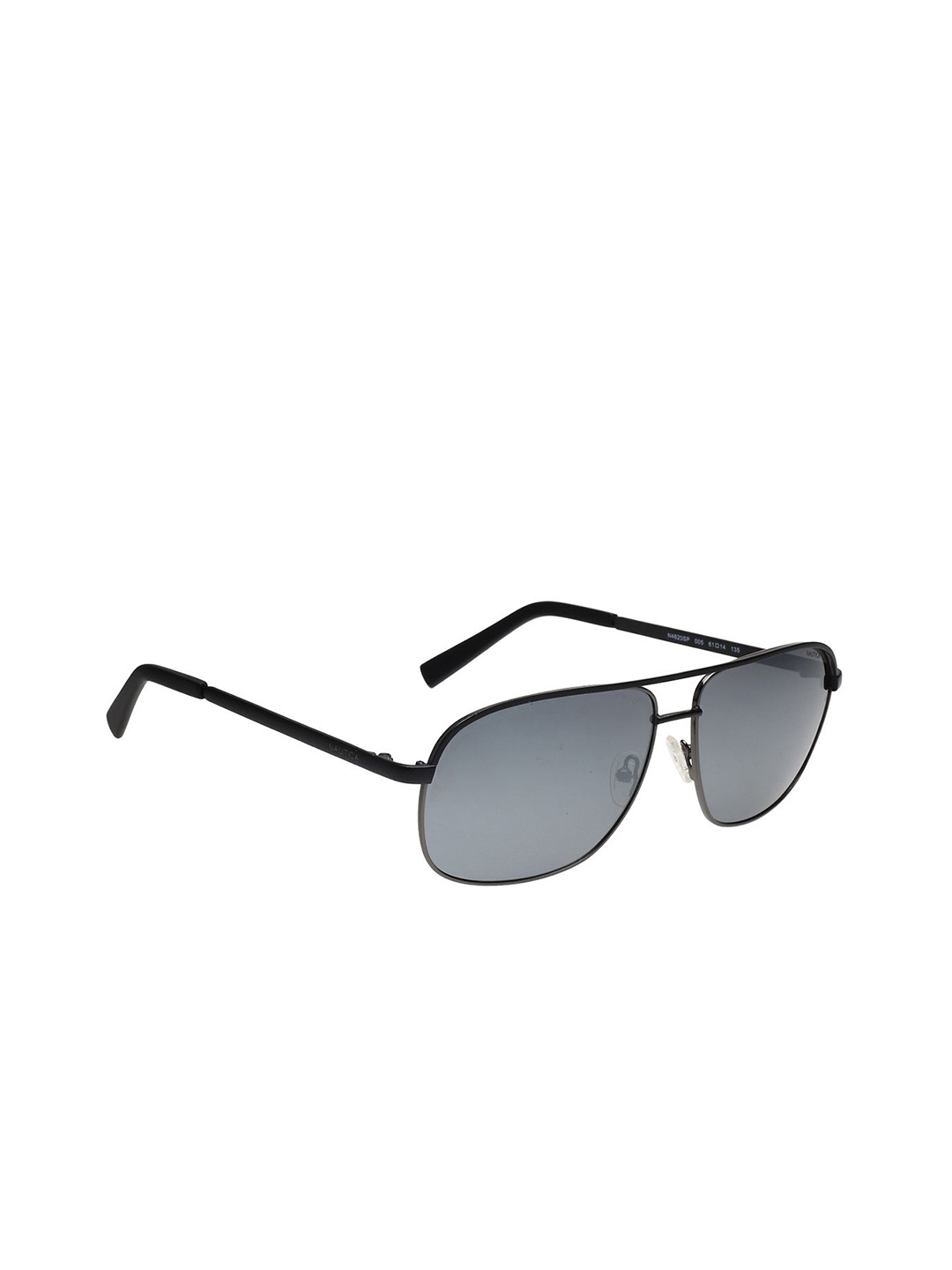 

Nautica Men Square Sunglasses with Polarised and UV Protected Lens Nautica 4620P 005 61 S, Grey