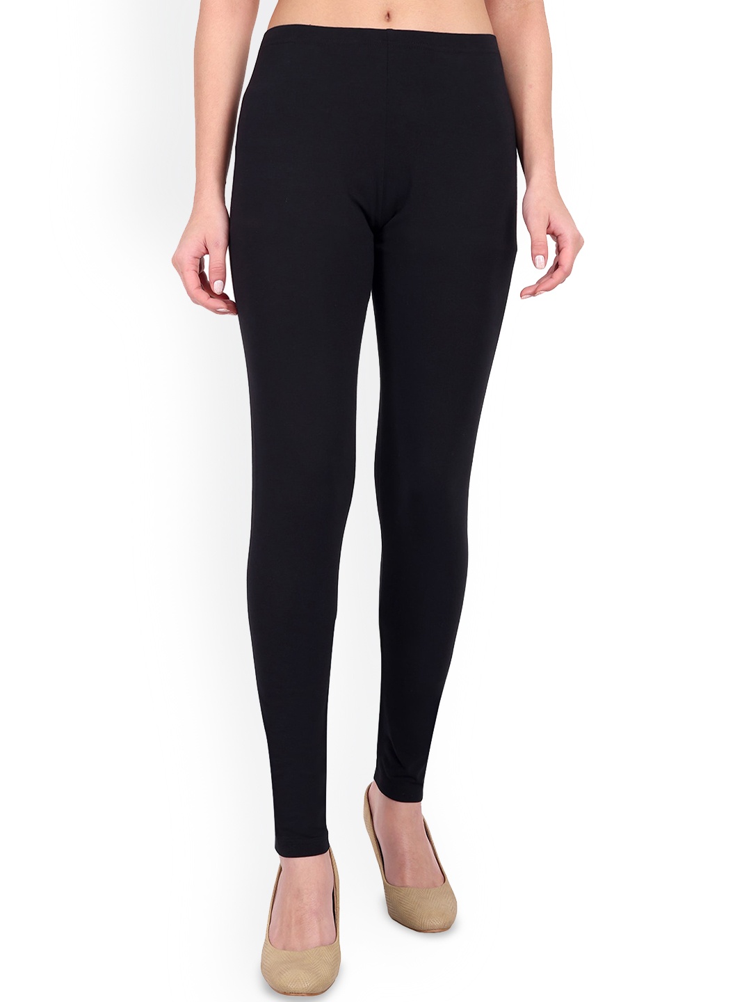 

ONE SKY Ankle-Length Leggings, Black