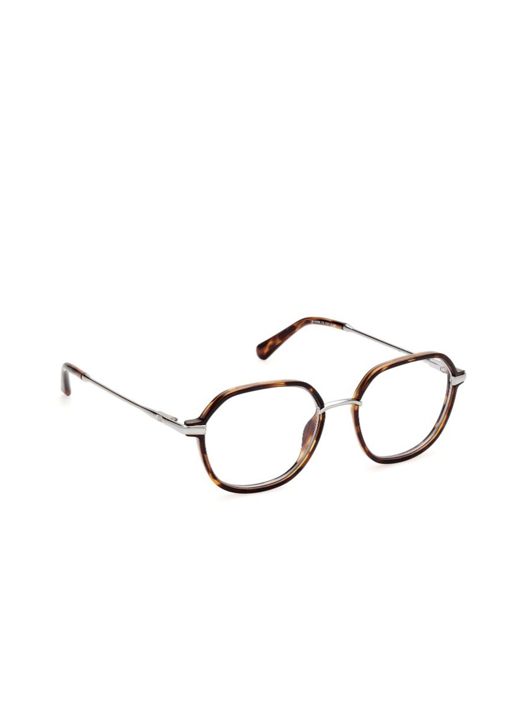 

GUESS Men Full Rim Round Frames, Brown