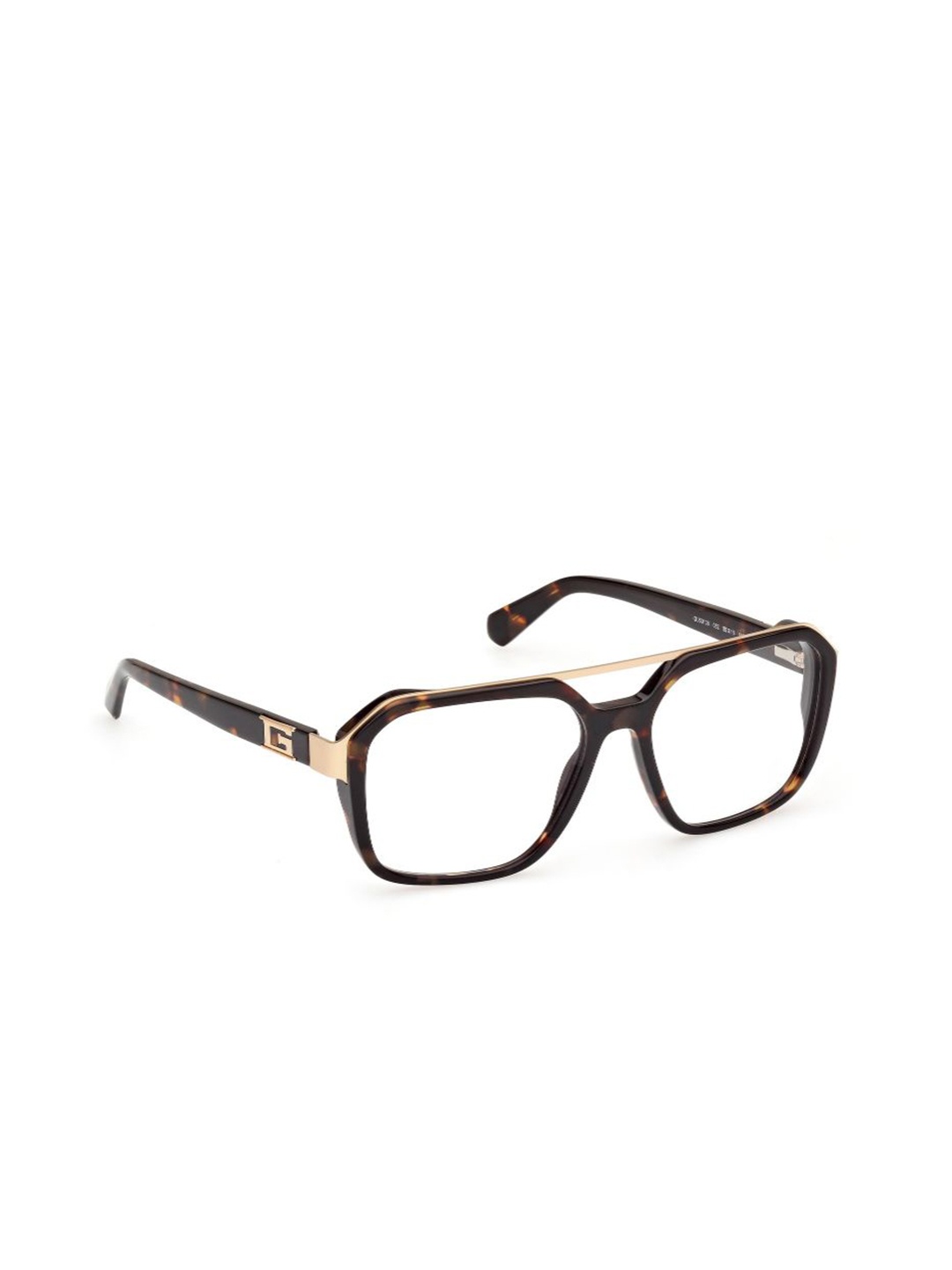 

GUESS Men Full Rim Square Frames, Brown