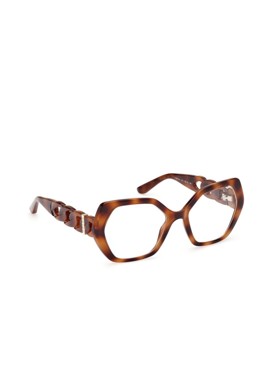 

GUESS Women Abstract Full Rim Oversized Frames, White