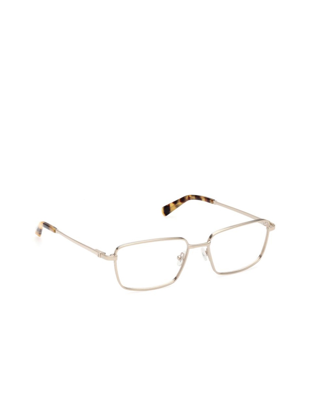 

GUESS Men Full Rim Rectangle Frames, Gold