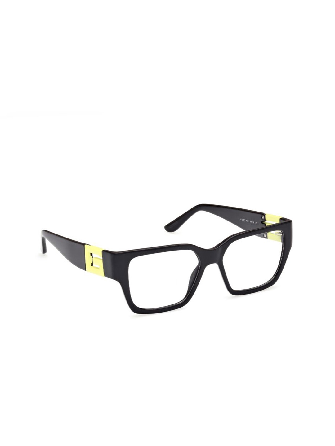 

GUESS Unisex Full Rim Square Frames, Black
