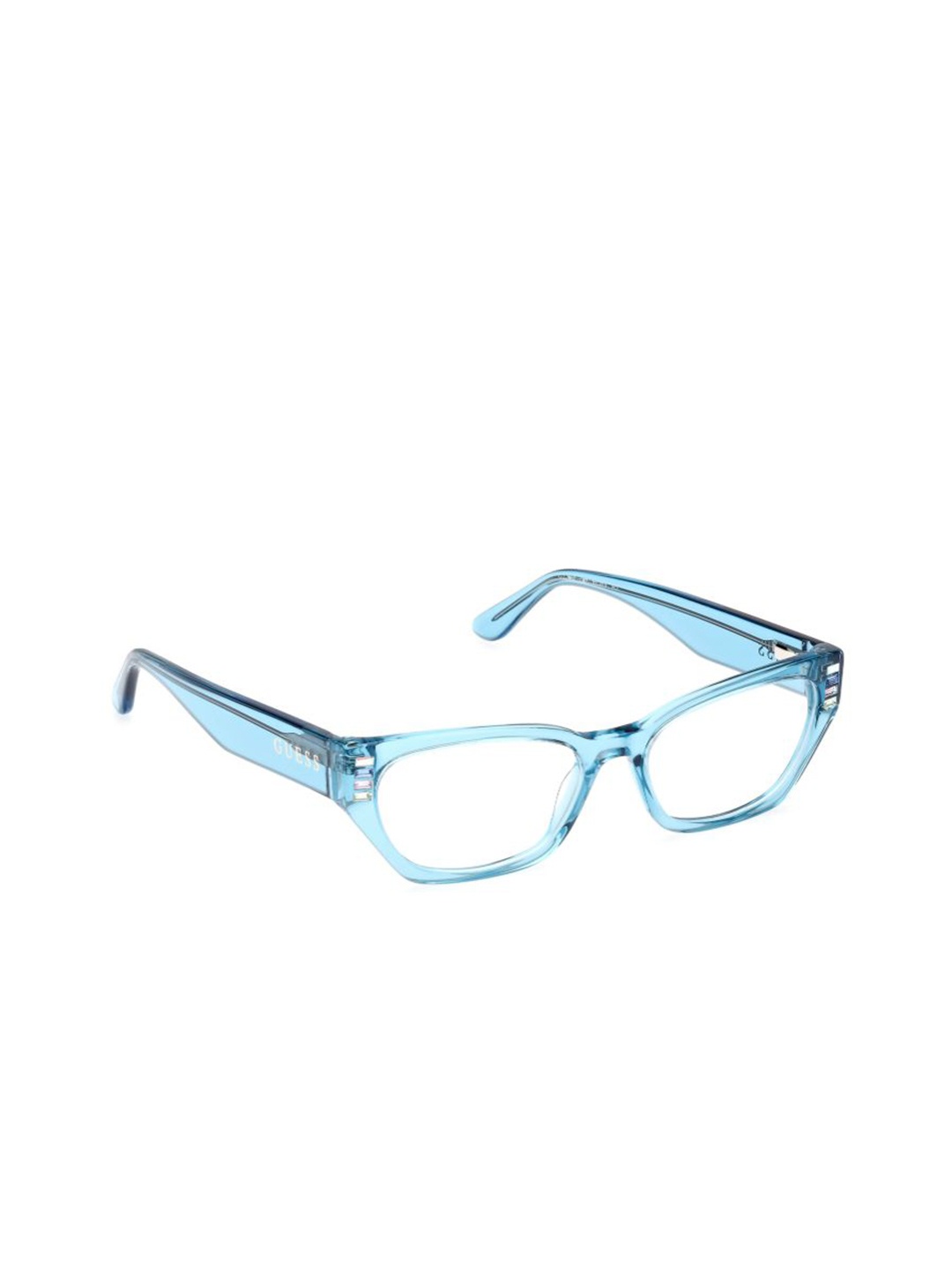 

GUESS Women Full Rim Cateye Frames, Blue