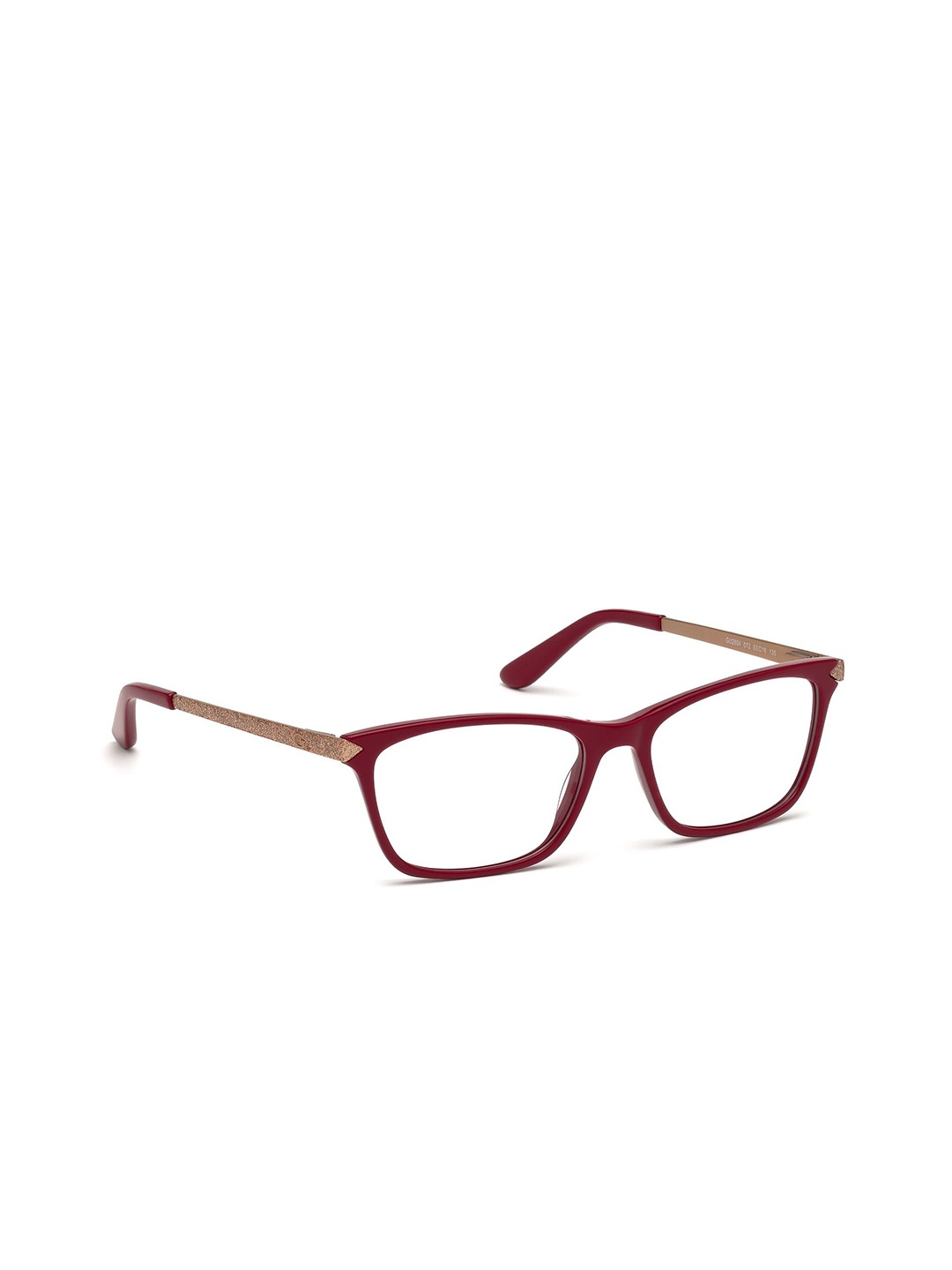 

GUESS Women Full Rim Square Frames, Gold