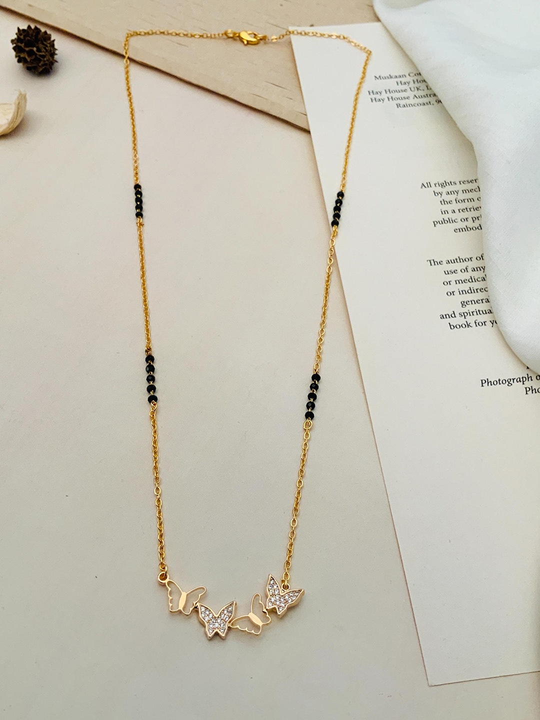 

ABDESIGNS Gold-Plated Mangalsutra