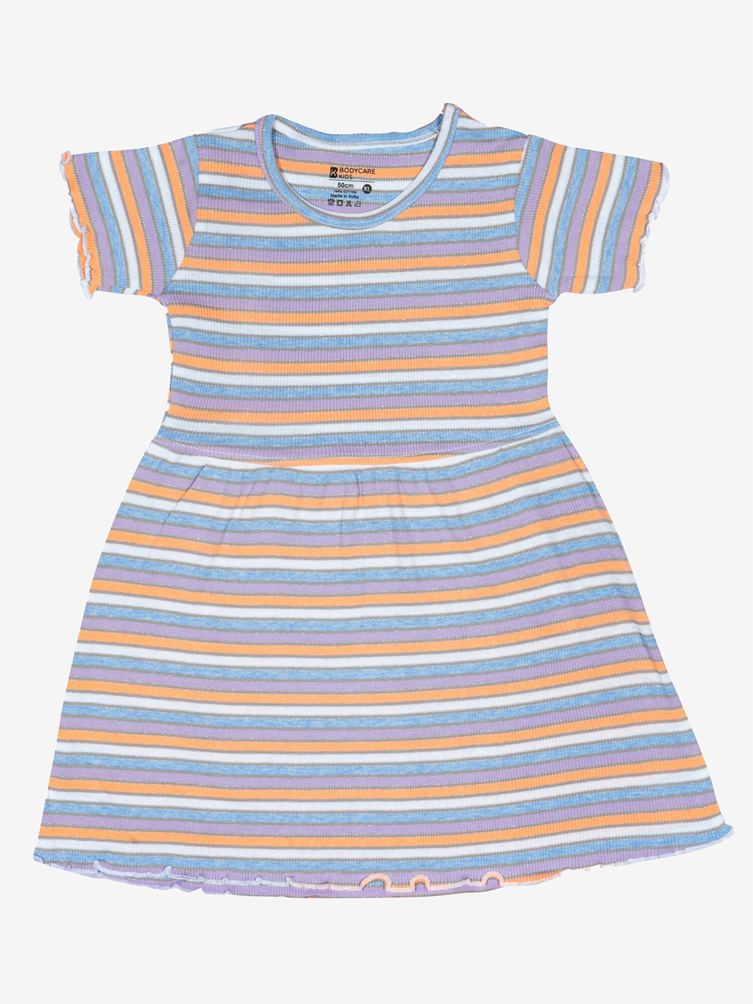 

Bodycare Striped A-Line Dress, Multi