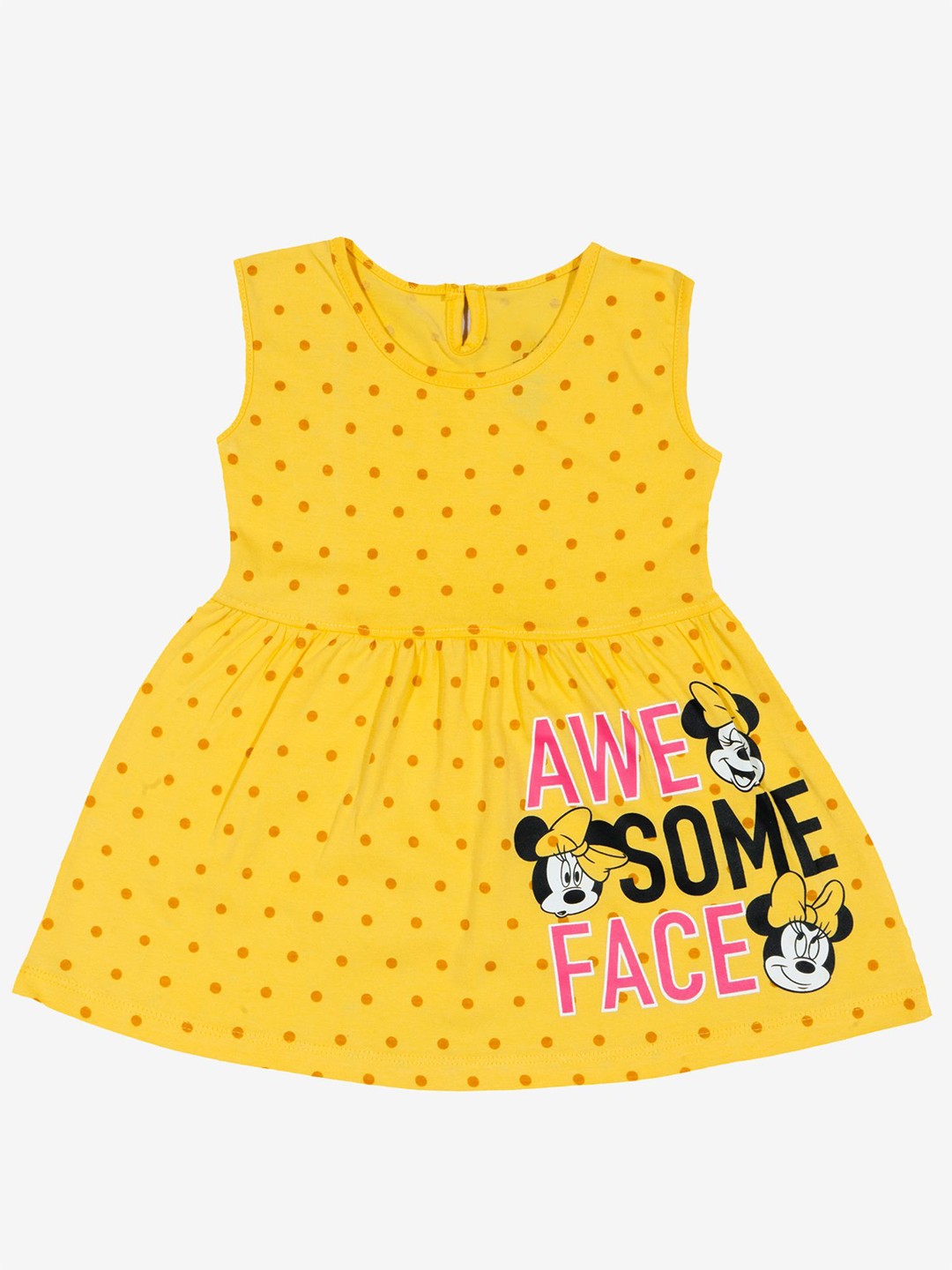 

Bodycare Girls Polka Dot Fit & Flare Dress, Yellow