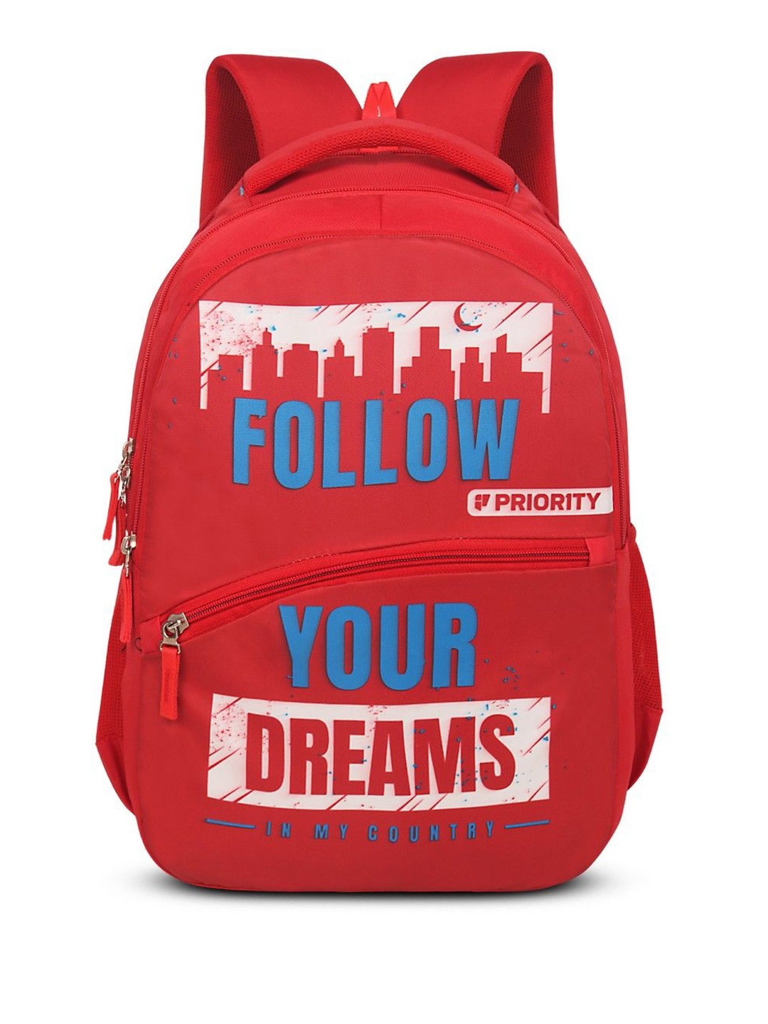 

Priority Unisex Kids Backpack, Red