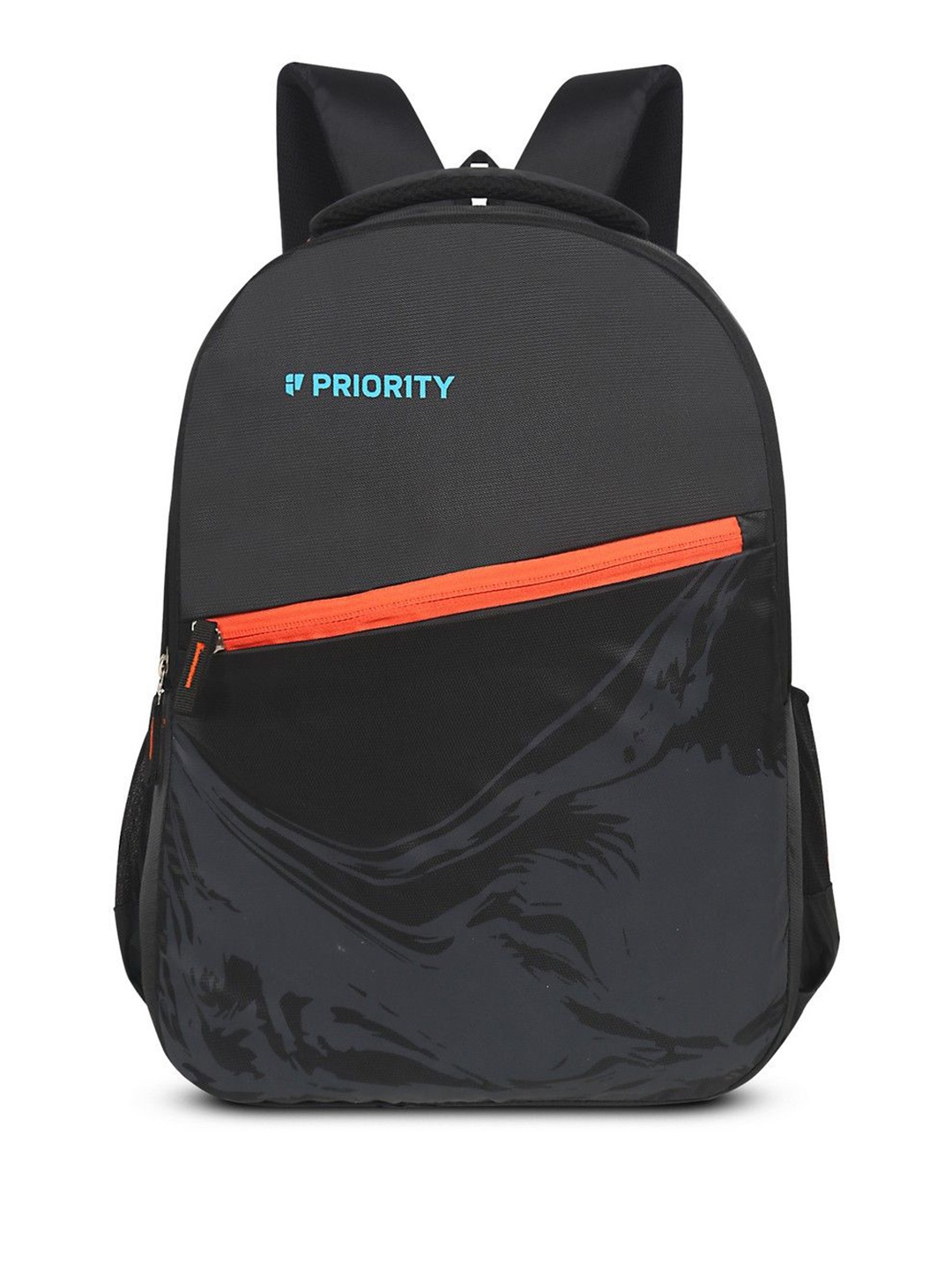 

Priority Unisex Kids Typography Backpack, Black