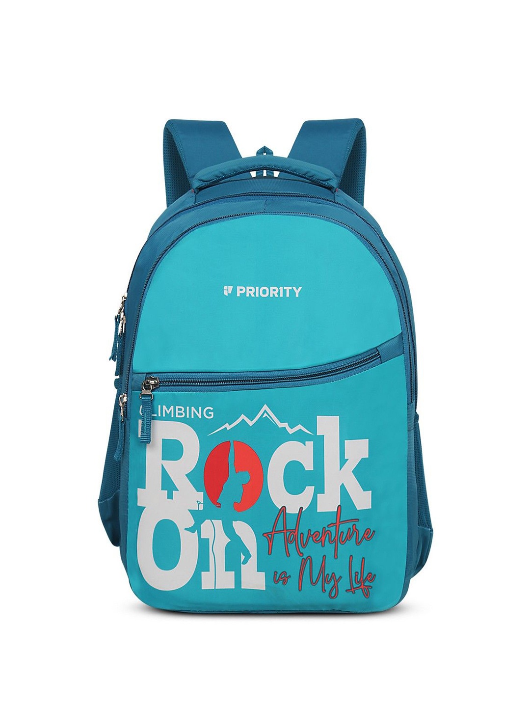 

Priority Kids-Unisex Graphic Backpack, Blue