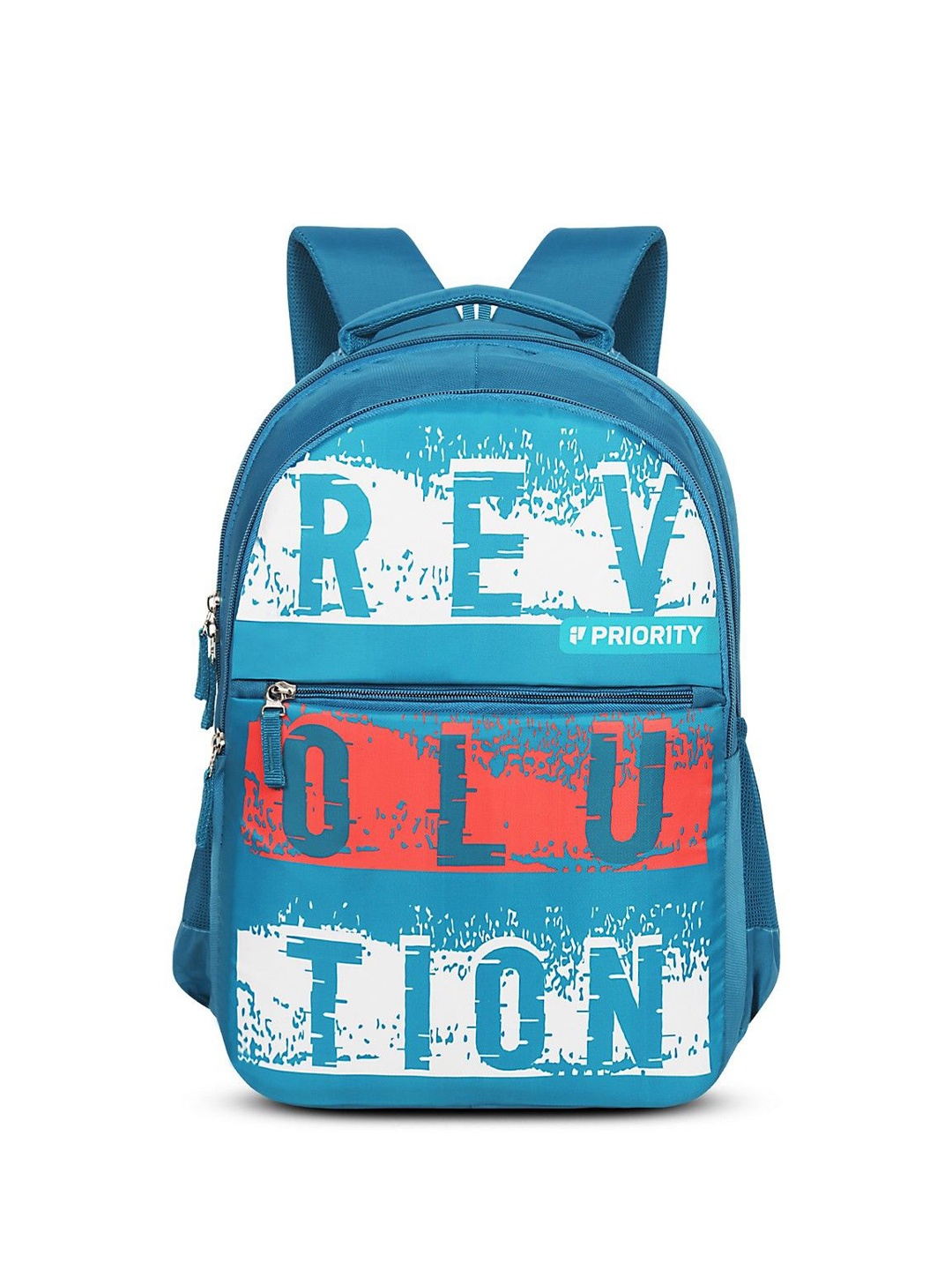 

Priority Unisex Kids Typography Backpack, Blue