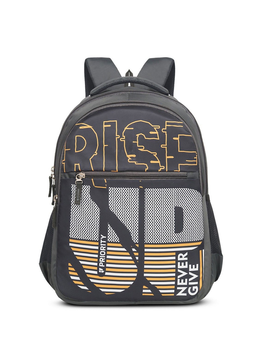 

Priority Kids-Unisex Graphic Backpack, Grey