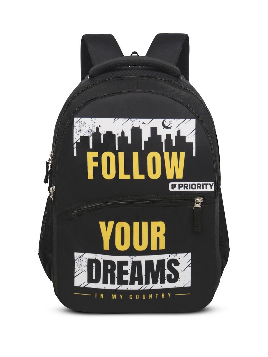 

Priority Unisex Kids Backpack, Black