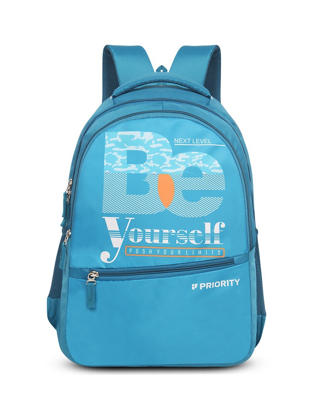 

Priority Kids-Unisex Non-Padded Backpack, Blue