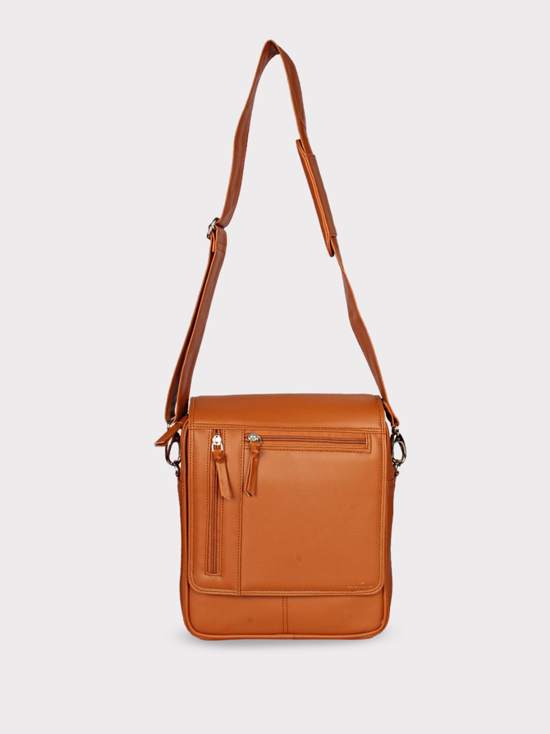 

Clotche PU Structured Satchel, Tan