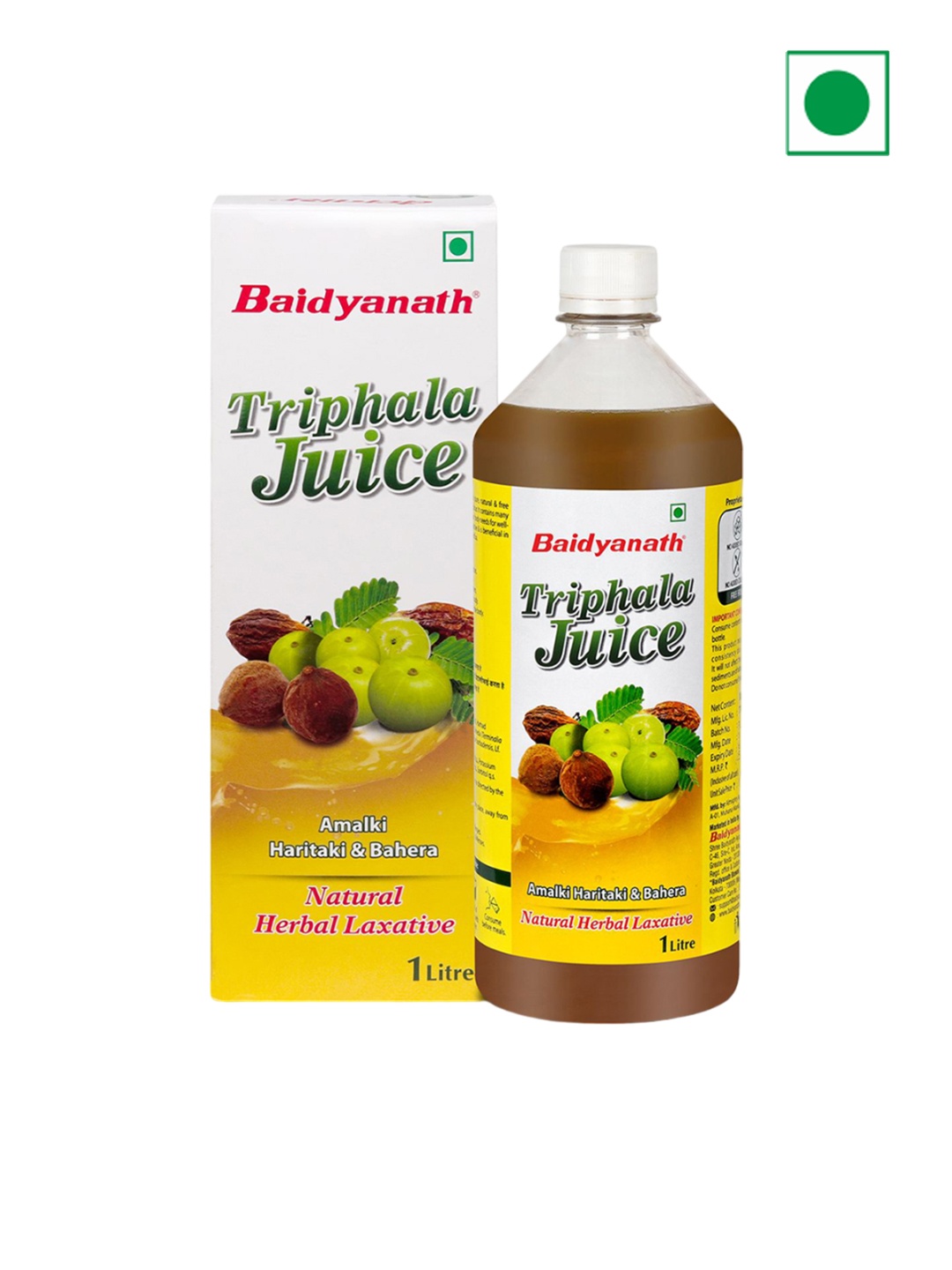 

Baidyanath Triphala Juice - 1000ml, Yellow