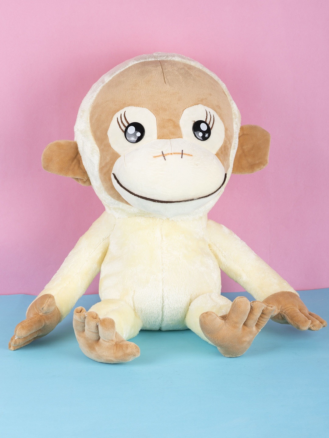 

SKYLOFTS Kids Cotton Animals Soft Toys and Dolls, Cream