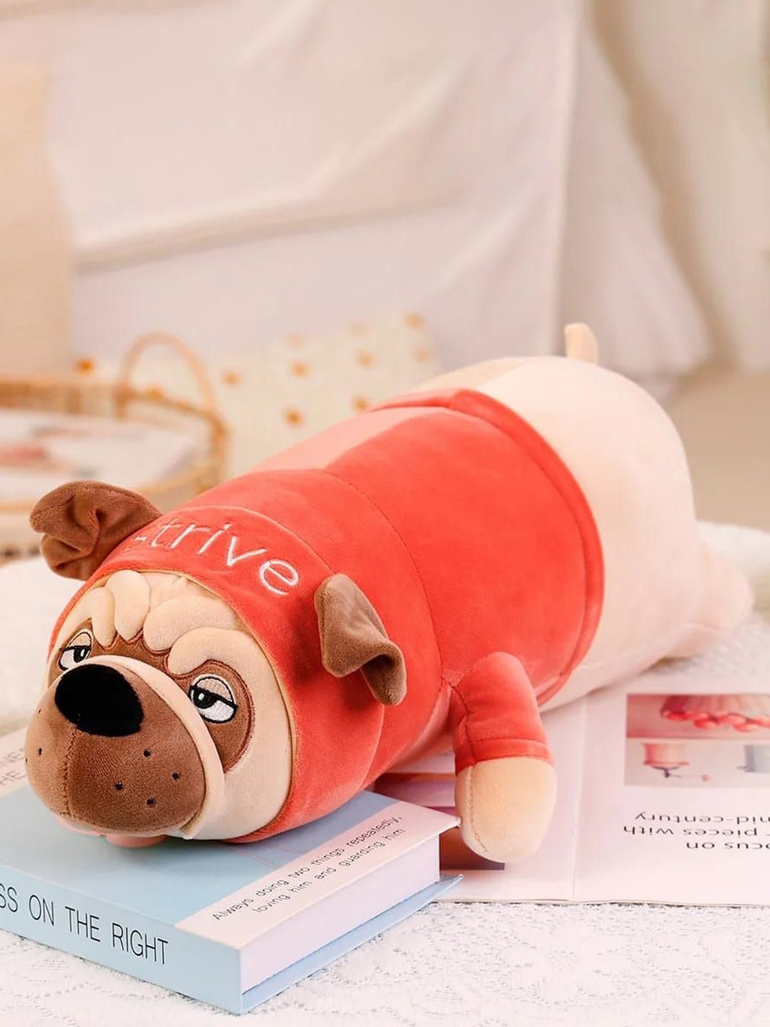 

SKYLOFTS Kids Cotton Animals and Birds Soft Toys and Dolls, Pink