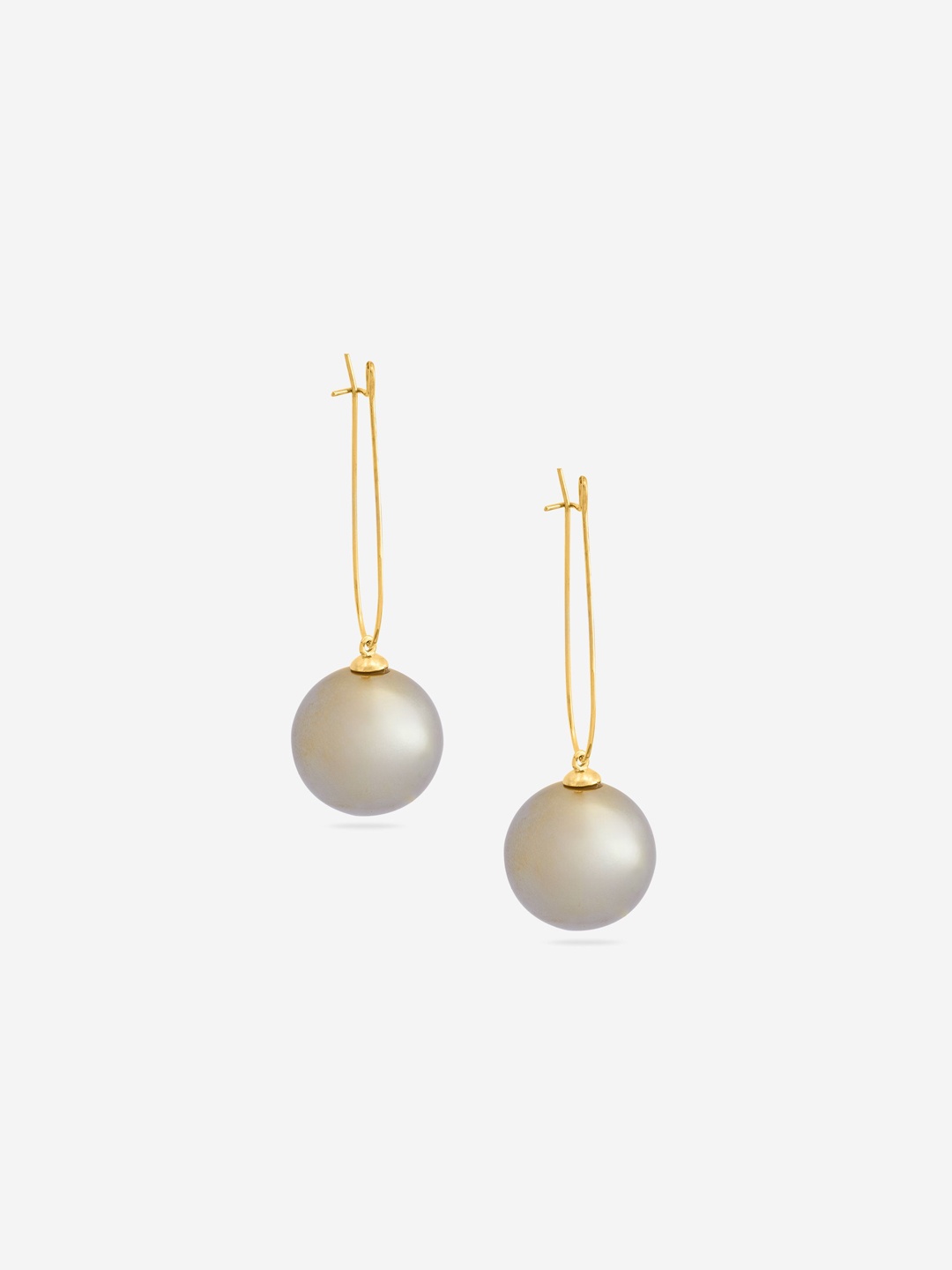

Kushal's Fashion Jewellery Contemporary Drop Earrings, Champagne