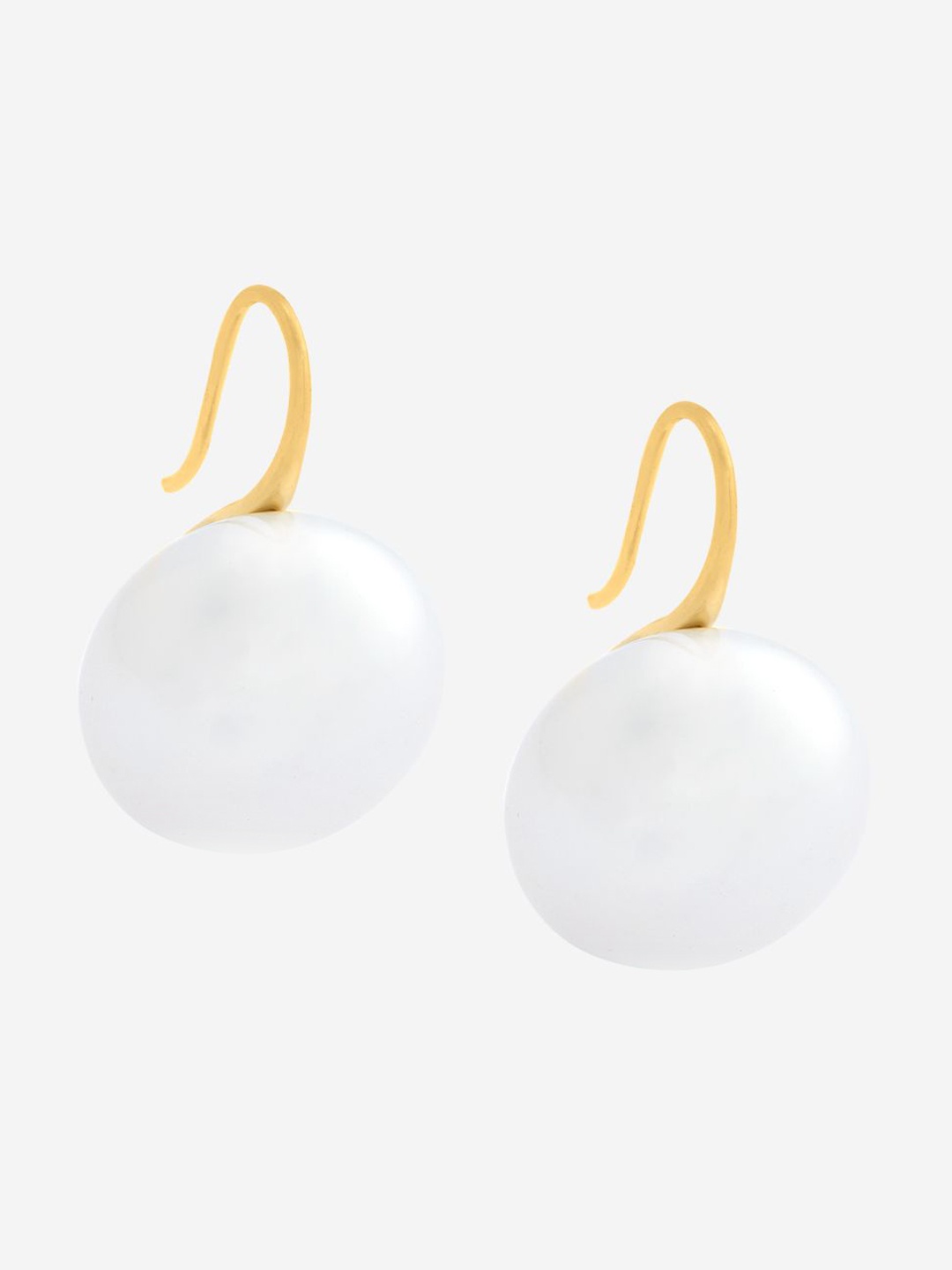 

Kushal's Fashion Jewellery Gold-Plated Artificial Stones Contemporary Drop Earrings