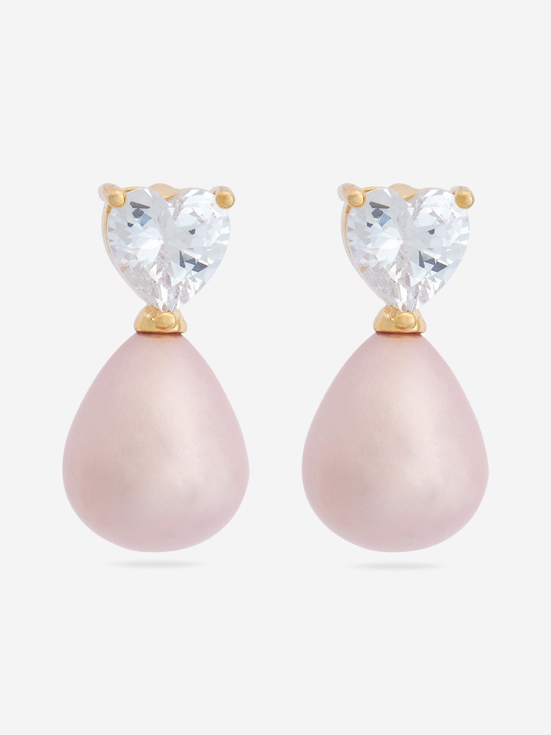 

Kushal's Fashion Jewellery Classic Studs Earrings, Pink