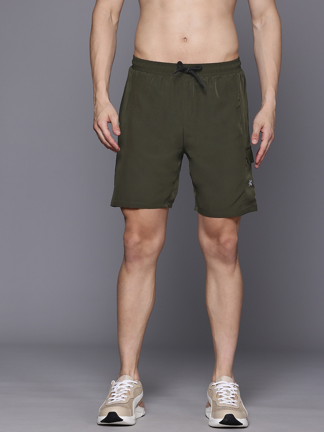 

HRX by Hrithik Roshan Men Casual Shorts, Olive