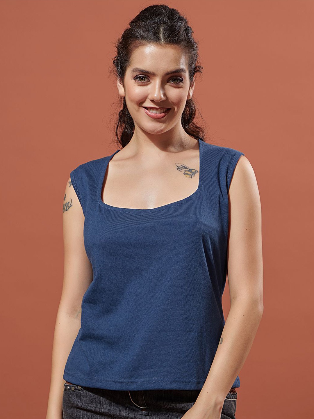 

STHULAS Women T-shirt, Blue