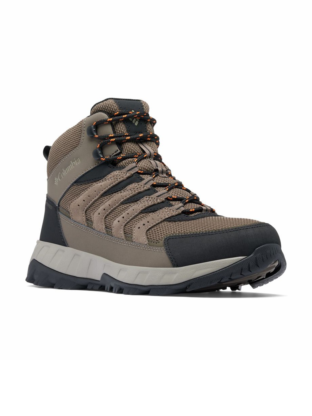

Columbia Strata Trail Mid Men Waterproof Hiking Sports Shoes, Brown