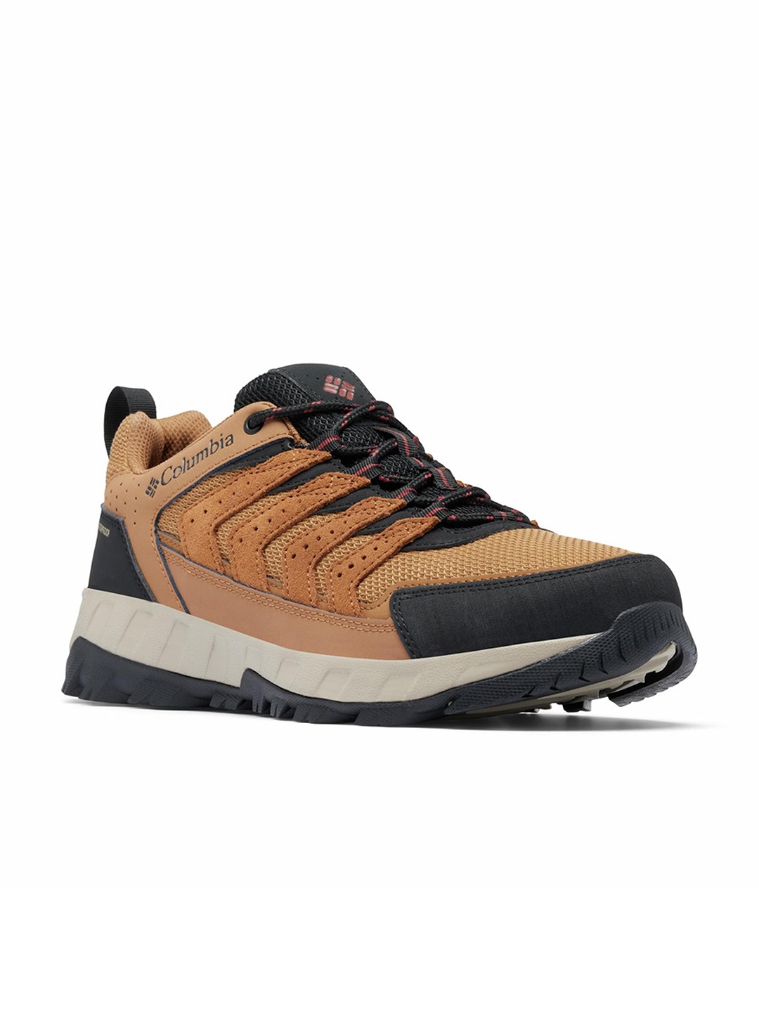 

Columbia Strata Trail Low Men Waterproof Hiking Non-Marking Sports Shoes, Brown