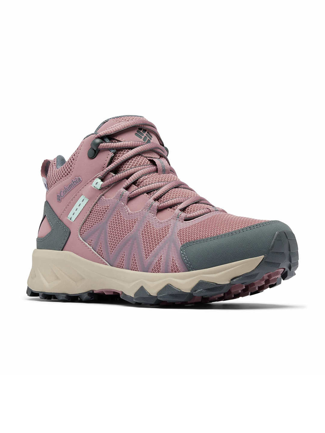 

Columbia Peakfreak II Women Waterproof Hiking Sports Shoes, Purple