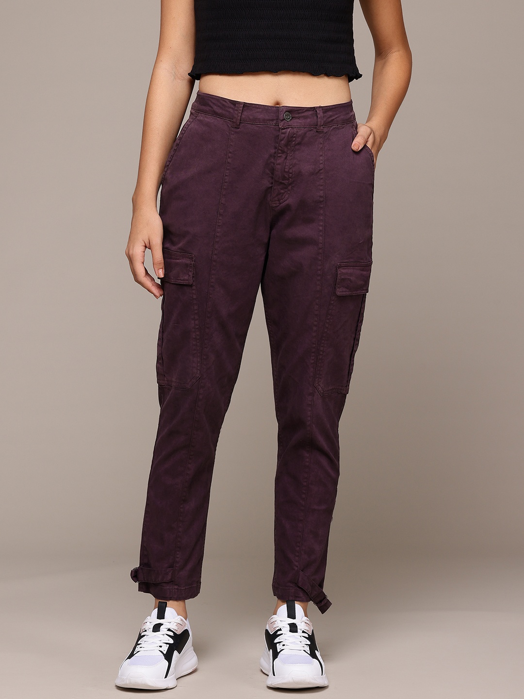 

Roadster Cargo Trousers, Burgundy