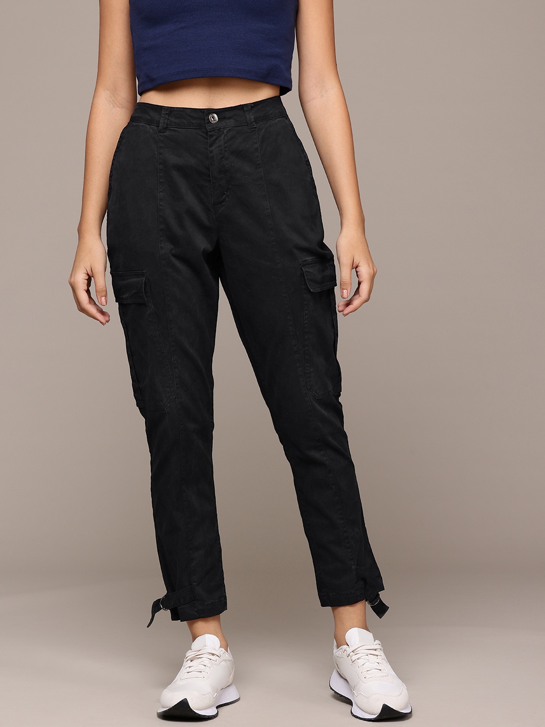 

Roadster Cargo Trousers, Black