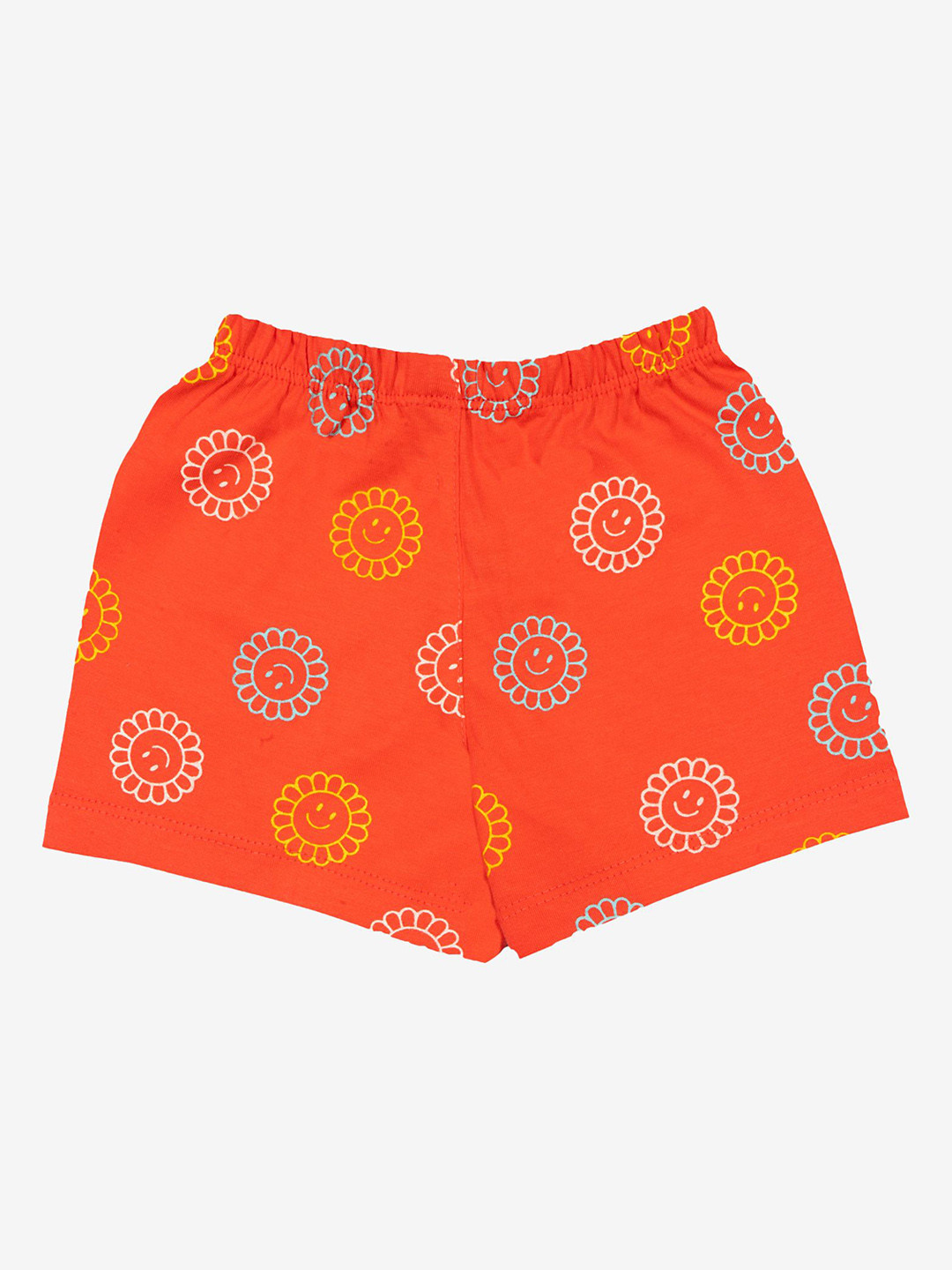 

Bodycare Kids Girls Conversational Printed Regular Fit Mid-Rise Shorts, Red