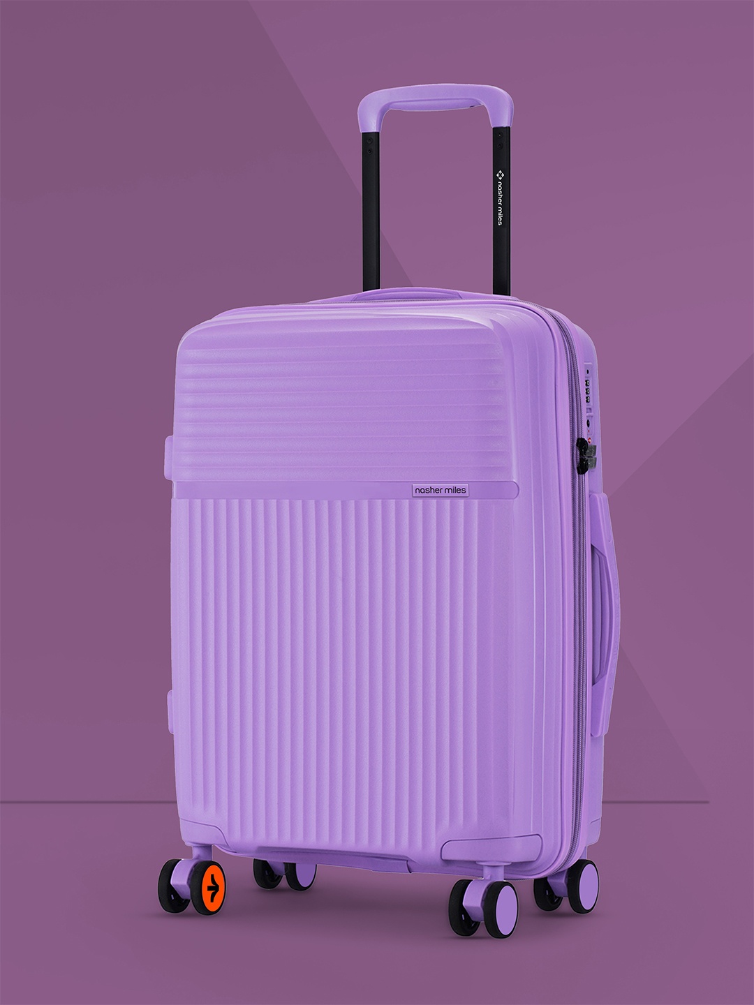 

Krabi Expander TSA Lock Polypropylene Cabin Purple Trolley Bag - 20 Inch (55 cm)
