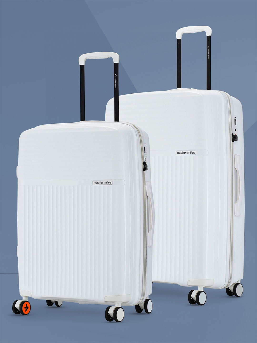 

Krabi Expander TSA Lock Polypropylene Medium-Large White Trolley Bags (65-75 cm)