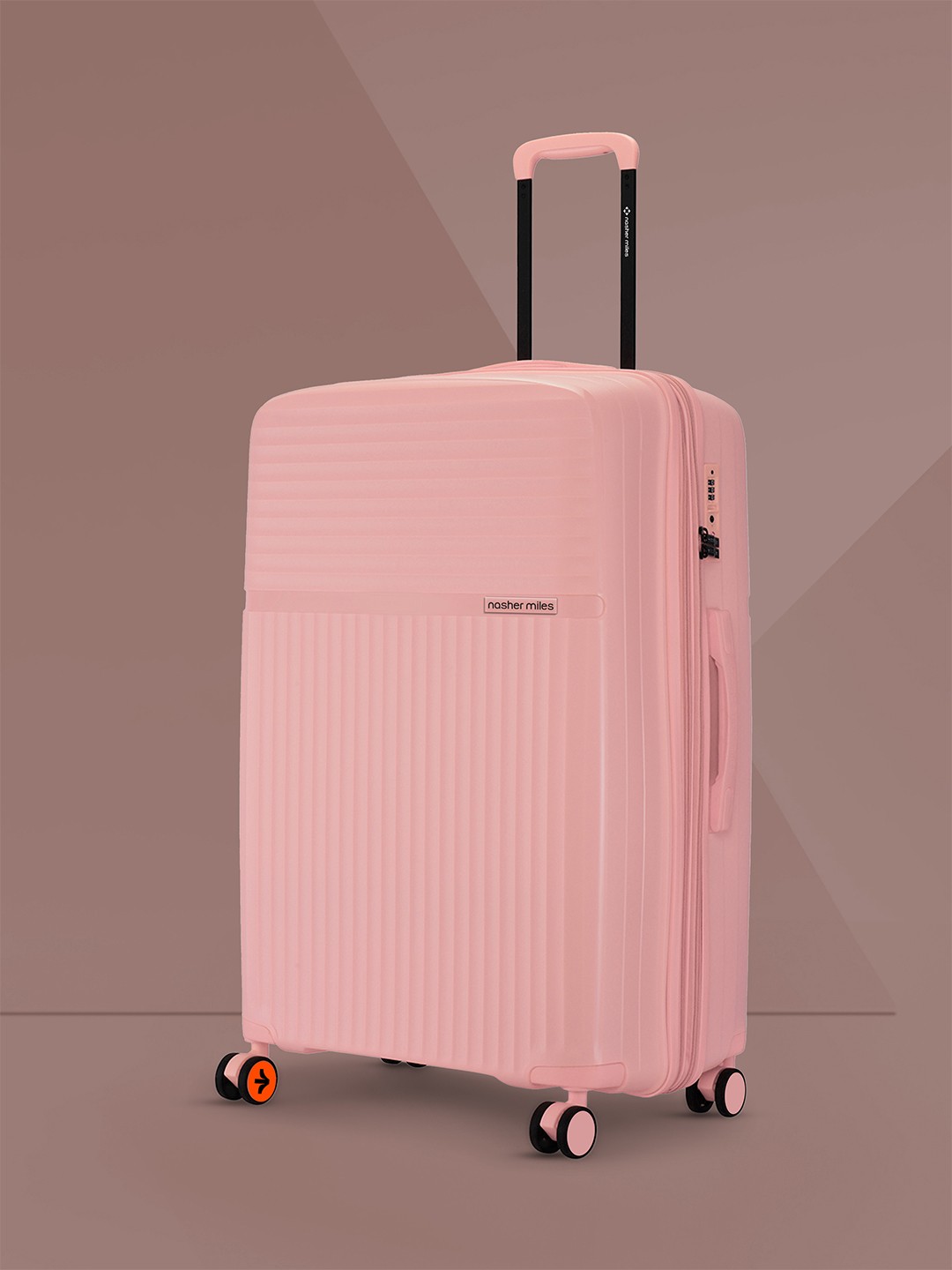 

Krabi Expander TSA Lock Polypropylene Large Peach Trolley Bag - 28 Inch (75 cm)