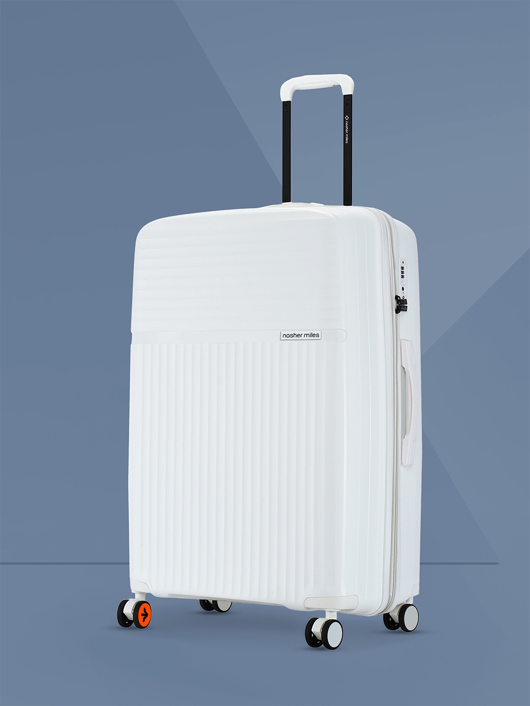

Krabi Expander TSA Lock Polypropylene Large White Trolley Bag - 28 Inch (75 cm)