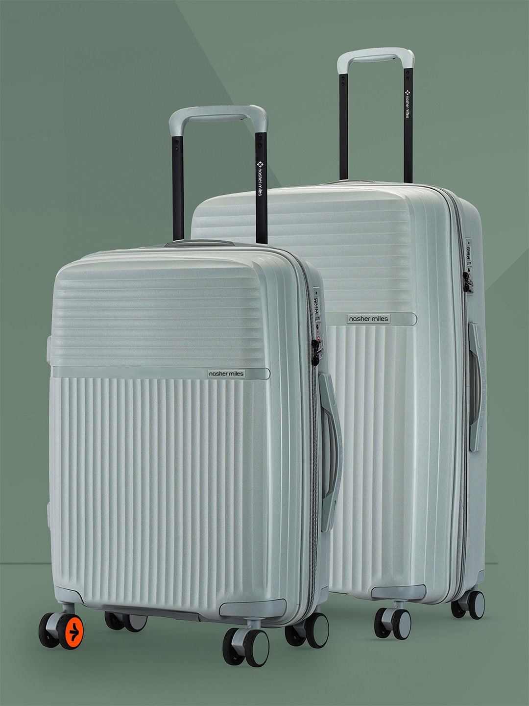 

Krabi Expander TSA Lock Polypropylene Small-Medium Grey Trolley Bags (55-65 cm)