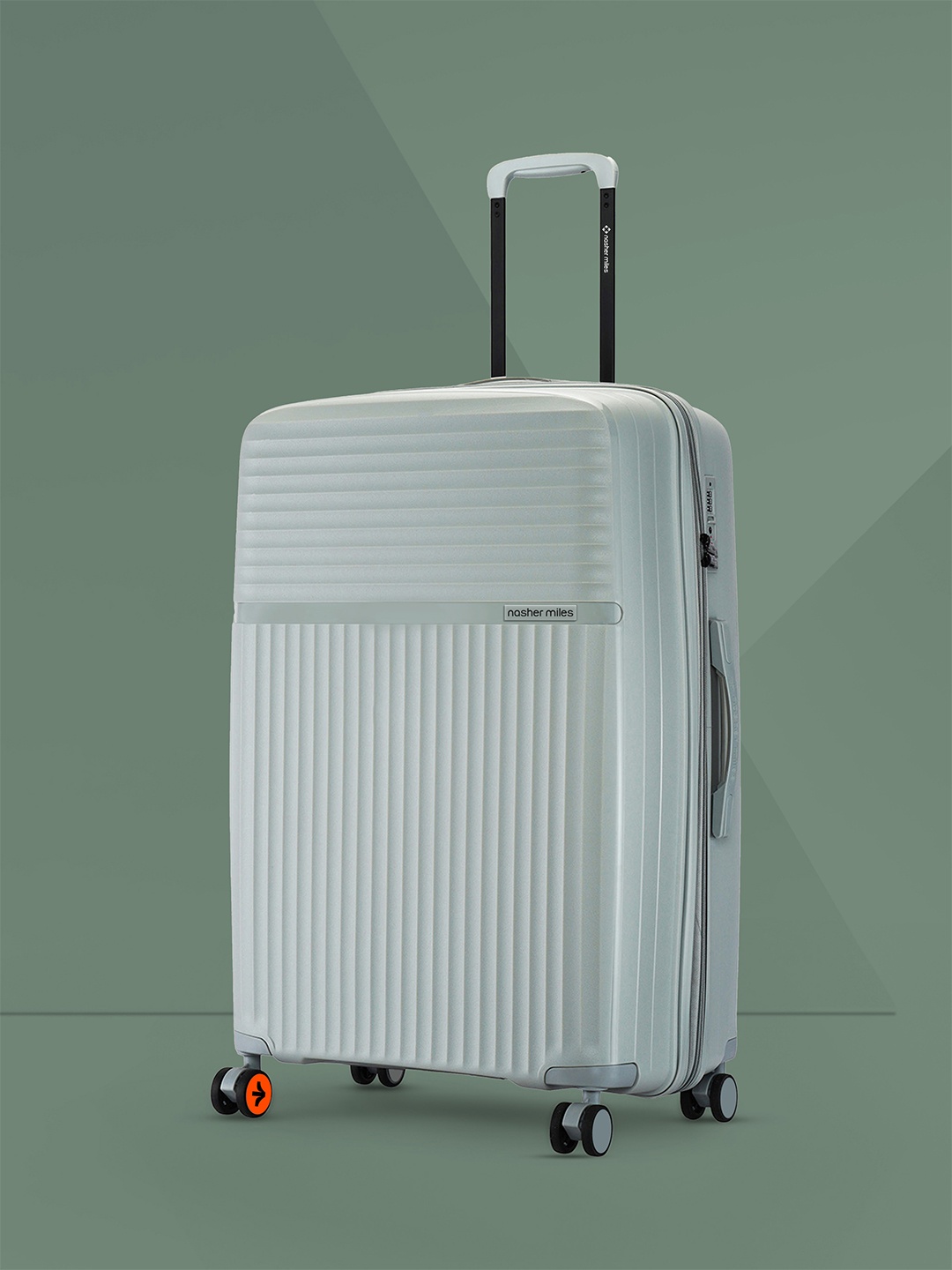 

Krabi Expander TSA Lock Polypropylene Medium Grey Trolley Bag - 24 Inch (65 cm)