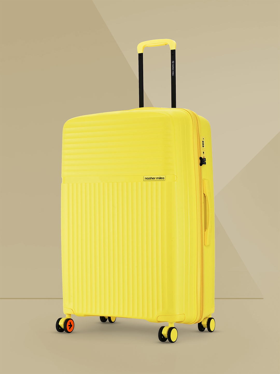 

Krabi Expander TSA Lock Polypropylene Large Yellow Trolley Bag - 28 Inch (75 cm)