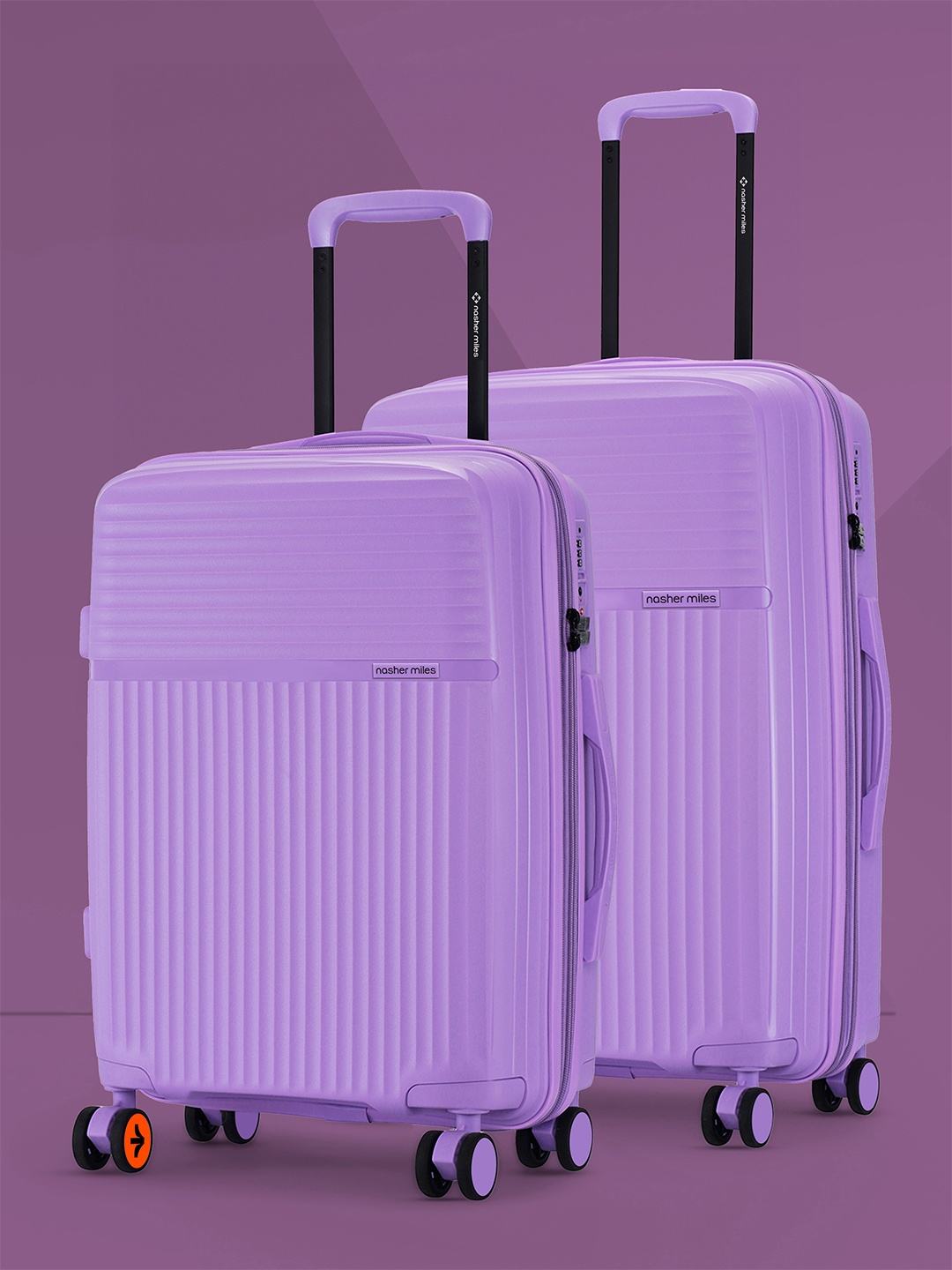 

Krabi Expander TSA Lock Polypropylene Small-Medium Purple Trolley Bags (55-65 cm)