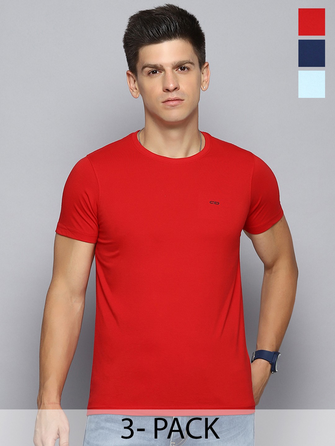 

Cloak & Decker by Monte Carlo Men 3 Pockets T-shirt, Navy blue